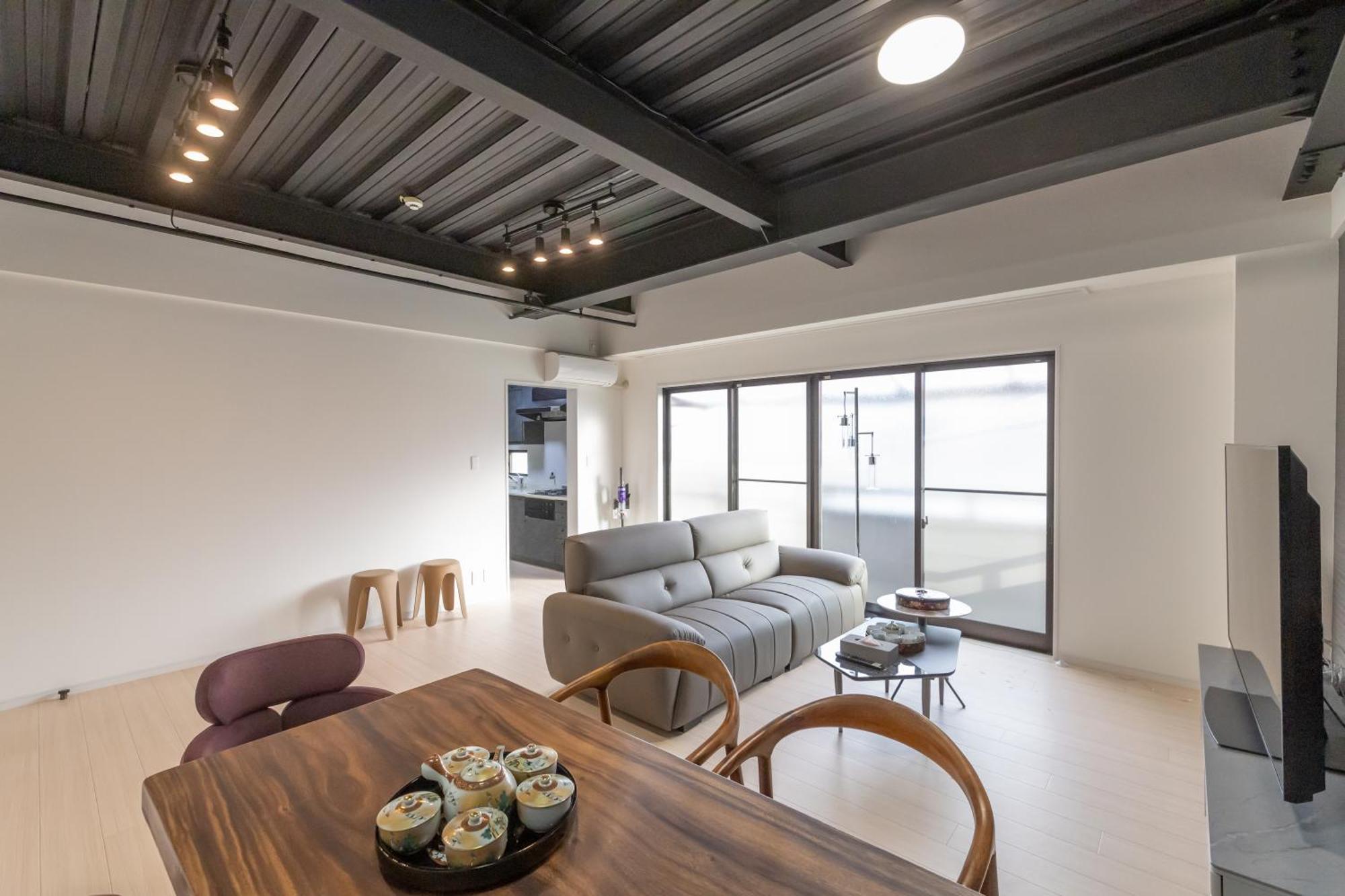 豊月荘 Toyotsuki Daire Osaka Dış mekan fotoğraf